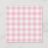 小さな野花のための本 – エンクロージャカード エンクロージャーカード (裏面)