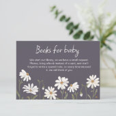 小さな野花のデイジーの赤ちゃんシャワーカード エンクロージャーカード (スタンド正面)