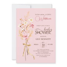 小さな野花ボホ素朴自然赤ちゃんシャワー