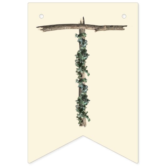 小さな野草の赤ちゃんシャワー バンティングフラッグ (第3の旗)