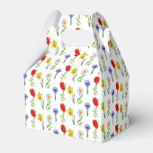 小さな野草の赤ちゃんシャワー フェイバーボックス (裏面サイド)