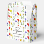 小さな野草の赤ちゃんシャワー フェイバーボックス (オープン)