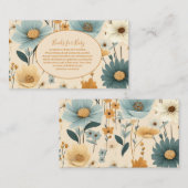 小さな野草坊主自然本ベビー エンクロージャーカード (正面/裏面)