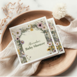 小さな野草坊主自然 スタンダードカクテルナプキン