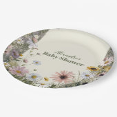 小さな野草坊主自然 ペーパープレート (アングル)