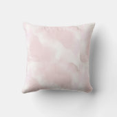 小さな野草坊保女の子モダンの赤ちゃんシャワー クッション (裏面)