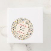 小さな野草娘の赤ちゃんシャワー フェイバータグ (インサイチュ)