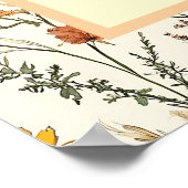 小さな野草娘の赤ちゃんシャワー ポスター (角)