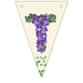 小さな野草 バンティングフラッグ (第3の旗)