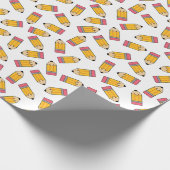 小さな鉛筆 ラッピングペーパー (角)