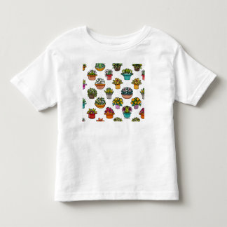 小さな鉢植えの植物 トドラーTシャツ