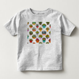 小さな鉢植えの植物 トドラーTシャツ