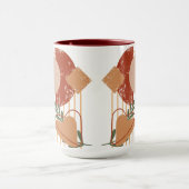 小さな鉢植えコーヒーマグ マグカップ (中央)