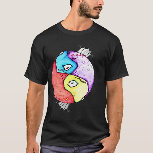 小さな陰陽 Tシャツ (正面)