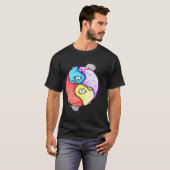 小さな陰陽 Tシャツ (正面フル)