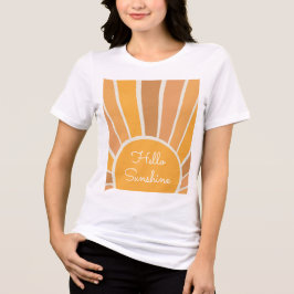 小さな陽光ベビーシャワー トライブレンドＴシャツ
