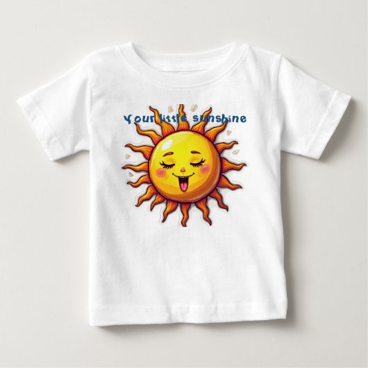 小さな陽射し ベビーTシャツ (正面)