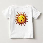 小さな陽射し ベビーTシャツ (裏面)