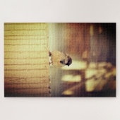 小さな雀 ジグソーパズル (横)