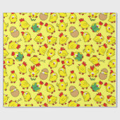 小さな雛つるが出る ラッピングペーパー (フラット)