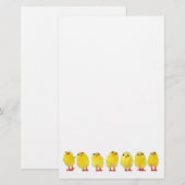 小さな雛の文房具 便箋 (正面/裏面)