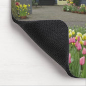 -小さな離れ家の花屋、ケウケンホフガーデンズ マウスパッド (コーナー)