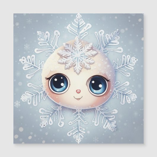 小さな雪の結晶 1 (正面)
