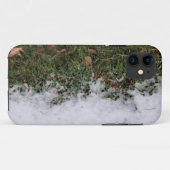 小さな雪のiPhoneケース Case-Mate iPhoneケース (裏面(横))