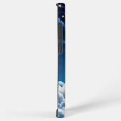 小さな雲テディスタームーンファンタジーアート SAMSUNG GALAXYケース (右側面)