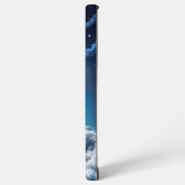 小さな雲テディスタームーンファンタジーアート SAMSUNG GALAXYケース (左側面)