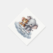 小さな雲 スタンダードカクテルナプキン (角)