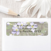 小さな青い塊 ラベル (インサイチュ)