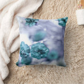 小さな青い花 クッション (ブランケット)