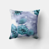 小さな青い花 クッション (裏面)