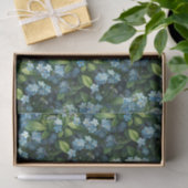 小さな青い花 薄葉紙 (ギフト)