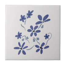 小さな青のロマンチックな花