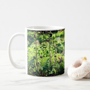 小さな頭花パーソナライズされた コーヒーマグカップ