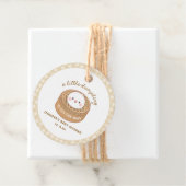 小さな餃子の赤ちゃんシャワーの好意 フェイバータグ (インサイチュ)