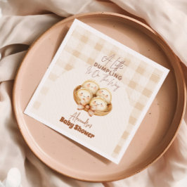 小さな餃子の赤ちゃんシャワー スタンダードカクテルナプキン