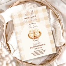 小さな餃子の赤ちゃんシャワー