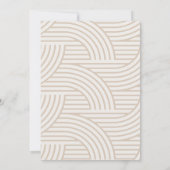 小さな餃子バオニュートラルアジアの赤ちゃんシャワー 招待状 (裏面)