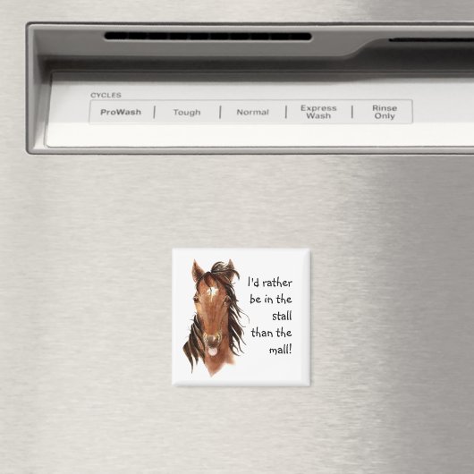 小さな馬のユーモアよりも失速する マグネット (インサイチュ (食洗機))