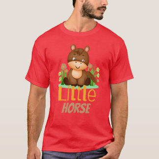 小さな馬の友人 Tシャツ