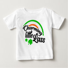 小さな魅力的Lass Baby Girl Tシャツ