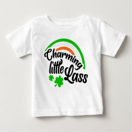 小さな魅力的Lass Baby Girl Tシャツ