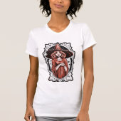 小さな魔女が付いたtシャツ tシャツ (正面)