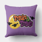 小さな魔女と幽霊 クッション (裏面)