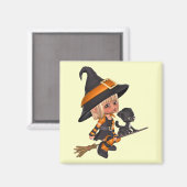 小さな魔女マグネット マグネット (正面/裏面)