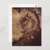 小さな魔女 ポストカード (正面/裏面)