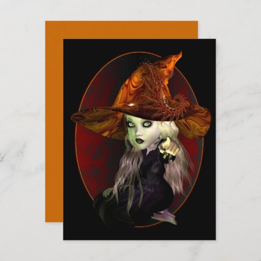 小さな魔女 ポストカード (正面/裏面)